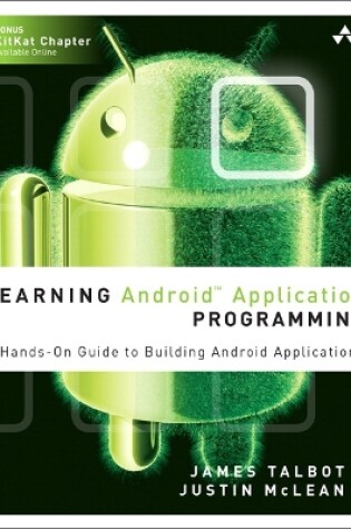 Cover of Learning Android Application Programming