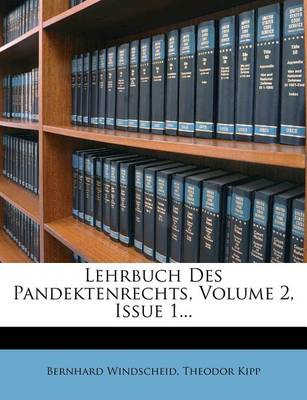 Book cover for Lehrbuch Des Pandektenrechts, Volume 2, Issue 1...