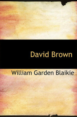 Cover of David Brown