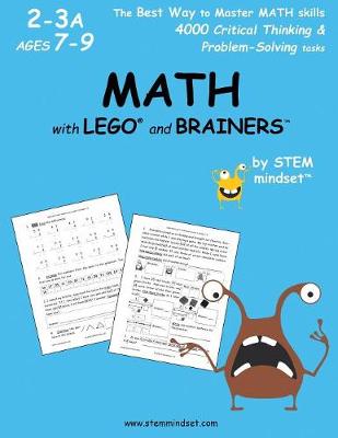 Book cover for Math with Lego and Brainers Grades 2-3a Ages 7-9