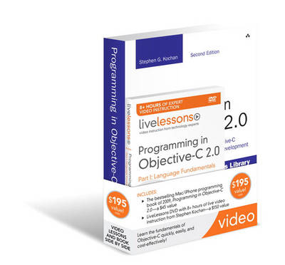 Book cover for Programming in Objective-C 2.0 LiveLessons Bundle