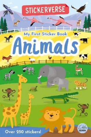 Cover of Stickerverse - My First Sticker Book Animals