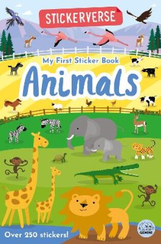 Cover of Stickerverse - My First Sticker Book Animals