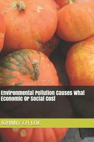 Cover of Environmental Pollution Causes What Economic or Social Cost