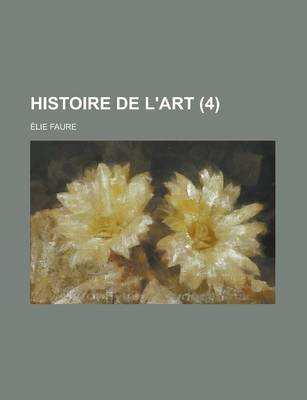 Book cover for Histoire de L'Art (4 )