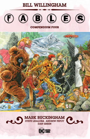 Book cover for Fables Compendium Four