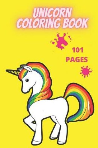 Cover of Unicorn Coloring Book