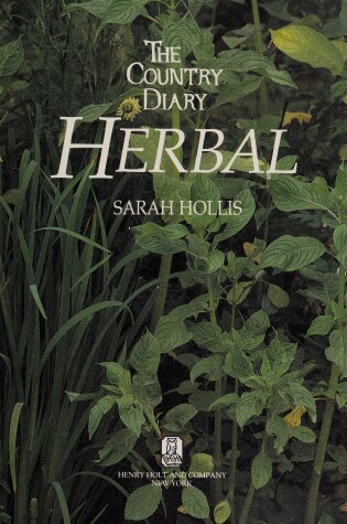 Cover of The Country Diary Herbal