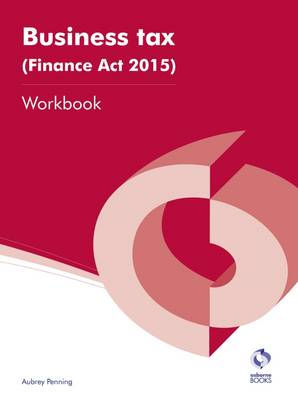 Cover of Business Tax (Finance Act 2015) Workbook