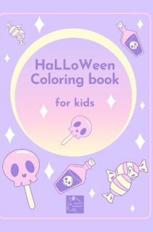 Cover of Halloween coloring book for kids