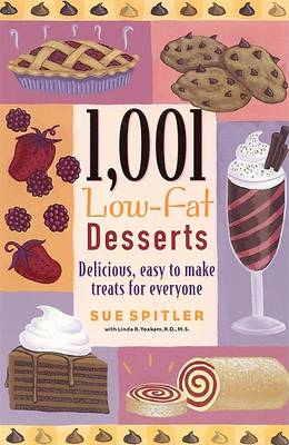 Book cover for 1001 Low-Fat Desserts