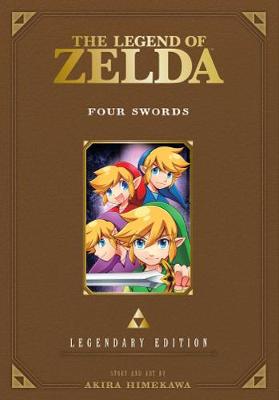 Book cover for The Legend of Zelda: Four Swords -Legendary Edition-