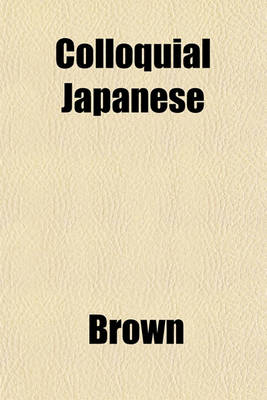 Book cover for Colloquial Japanese