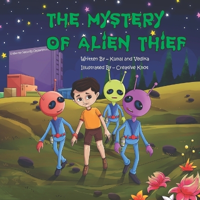 Book cover for The Mystery of Alien Thief