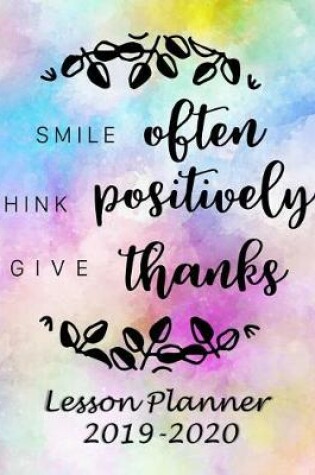 Cover of Smile Often, Think Positively, Give Thanks