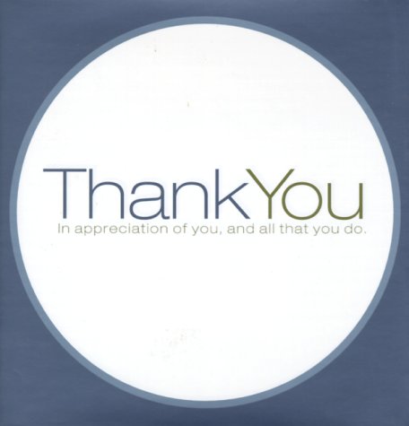 Book cover for Thank You