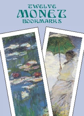 Cover of Twelve Monet Bookmarks