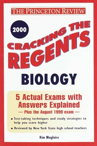 Cover of Cracking the Regents Biology, 2000 Edition
