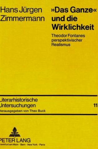 Cover of -Das Ganze- Und Die Wirklichkeit