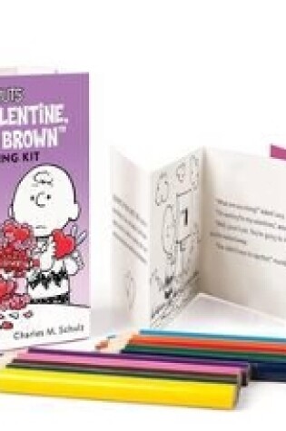 Cover of Peanuts: Be My Valentine, Charlie Brown Coloring Kit