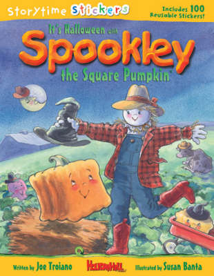 Book cover for It's Halloween with Spookley the Square Pumpkin