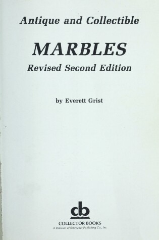 Cover of Antique and Collectable Marbles