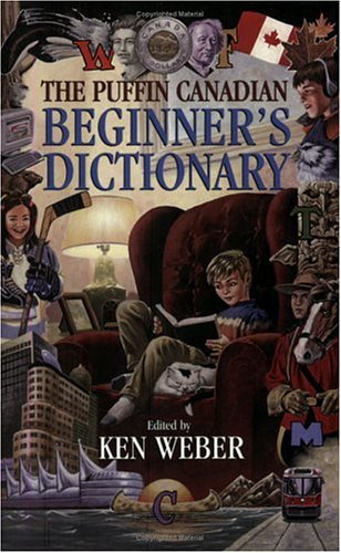 Book cover for The Puffin Canadian Beginner's Dictionary