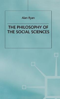 Book cover for The Philosophy of The Social Sciences