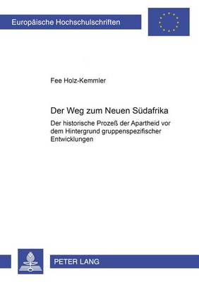 Cover of Der Weg Zum Neuen Suedafrika