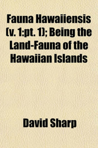 Cover of Fauna Hawaiiensis (V. 1