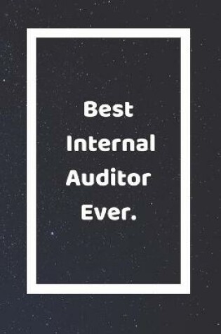 Cover of Best Internal Auditor Ever