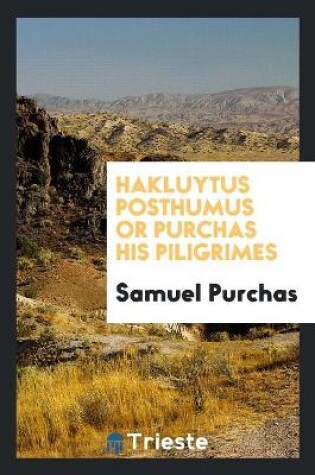 Cover of Hakluytus Posthumus