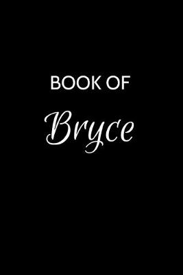 Book cover for Book of Bryce