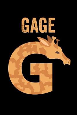 Book cover for Gage