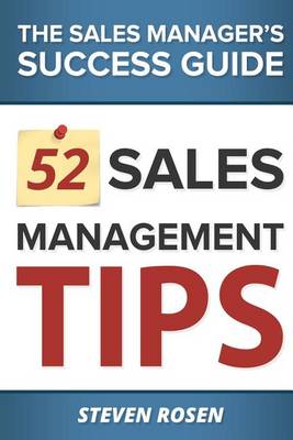 Book cover for 52 Sales Management Tips