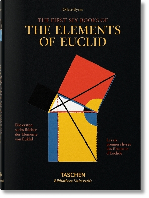 Book cover for Oliver Byrne. Six Books of Euclid