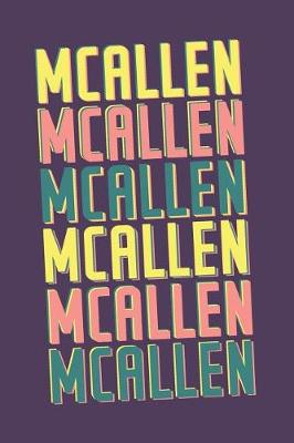 Book cover for Mcallen Notebook