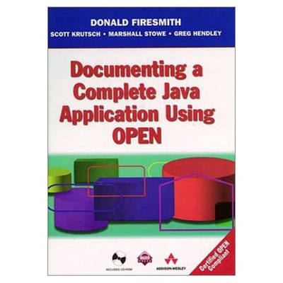 Book cover for Documenting a Complete Java Application using OPEN