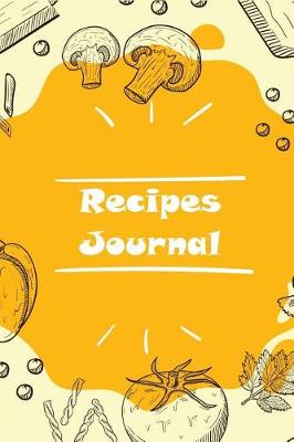 Book cover for Recipes Journal