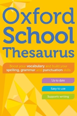 Cover of Oxford School Thesaurus