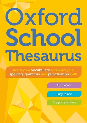 Book cover for Oxford School Thesaurus