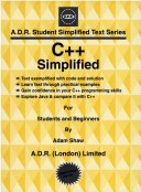 Cover of C++ Simplified