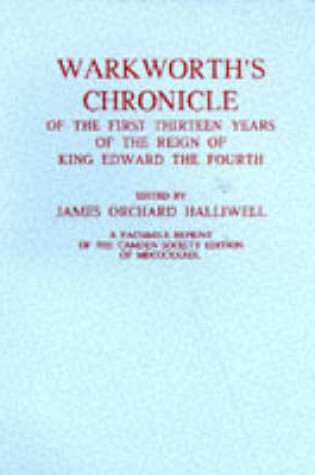 Cover of Warkworth's Chronicle
