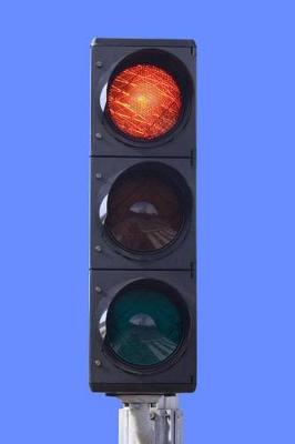 Book cover for The Traffic Light Journal (Red Light - Stop)