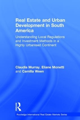 Book cover for Real Estate and Urban Development in South America