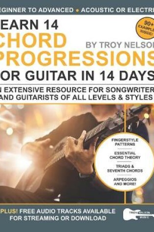 Cover of Learn 14 Chord Progressions for Guitar in 14 Days