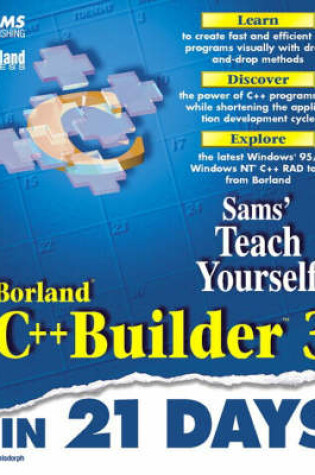 Cover of Sams Teach Yourself Borland C++ Builder 3 in 21 Days