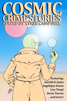 Book cover for Cosmic Crime Stories March 2023