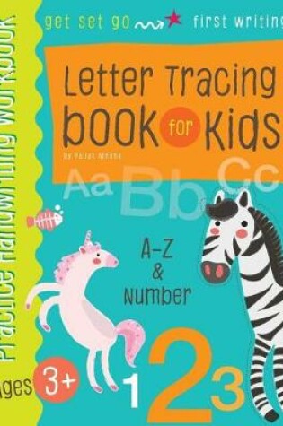 Cover of Letter Tracing book for Kids