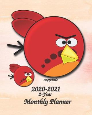 Book cover for 2020-2021 2-Year Monthly Planner Angry Birds
